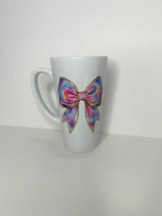Bow 17oz Latte Mug