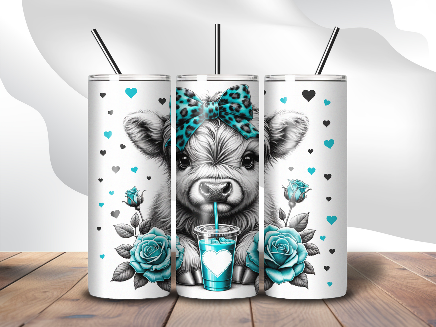 Highland Cow 20oz Tumbler