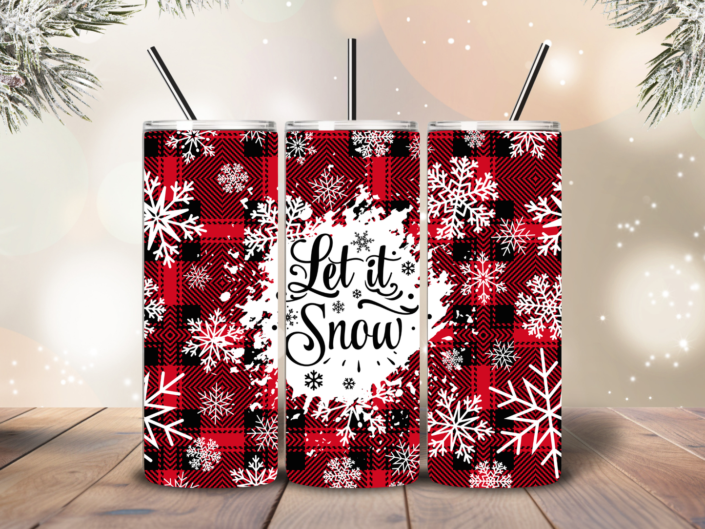 Let It Snow 20oz Tumbler