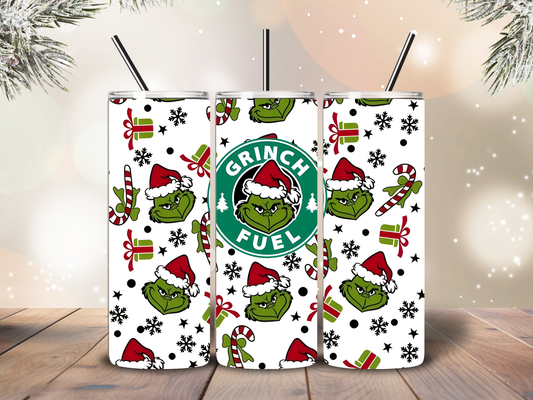 Grinch Style 20oz Tumbler