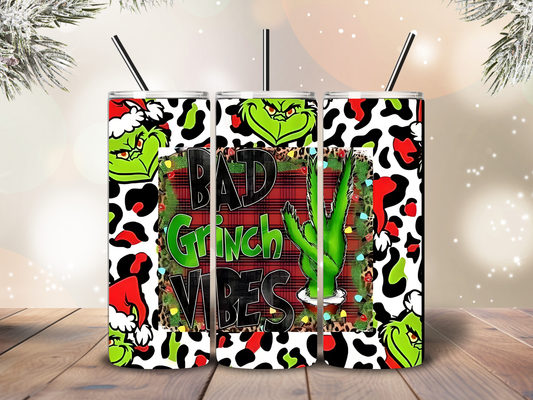 Grinch Style 20oz Tumbler