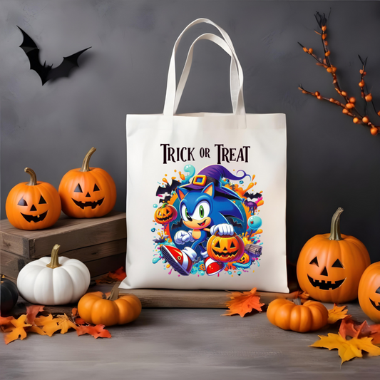 Sonic Trick Or Treat Tote Bag