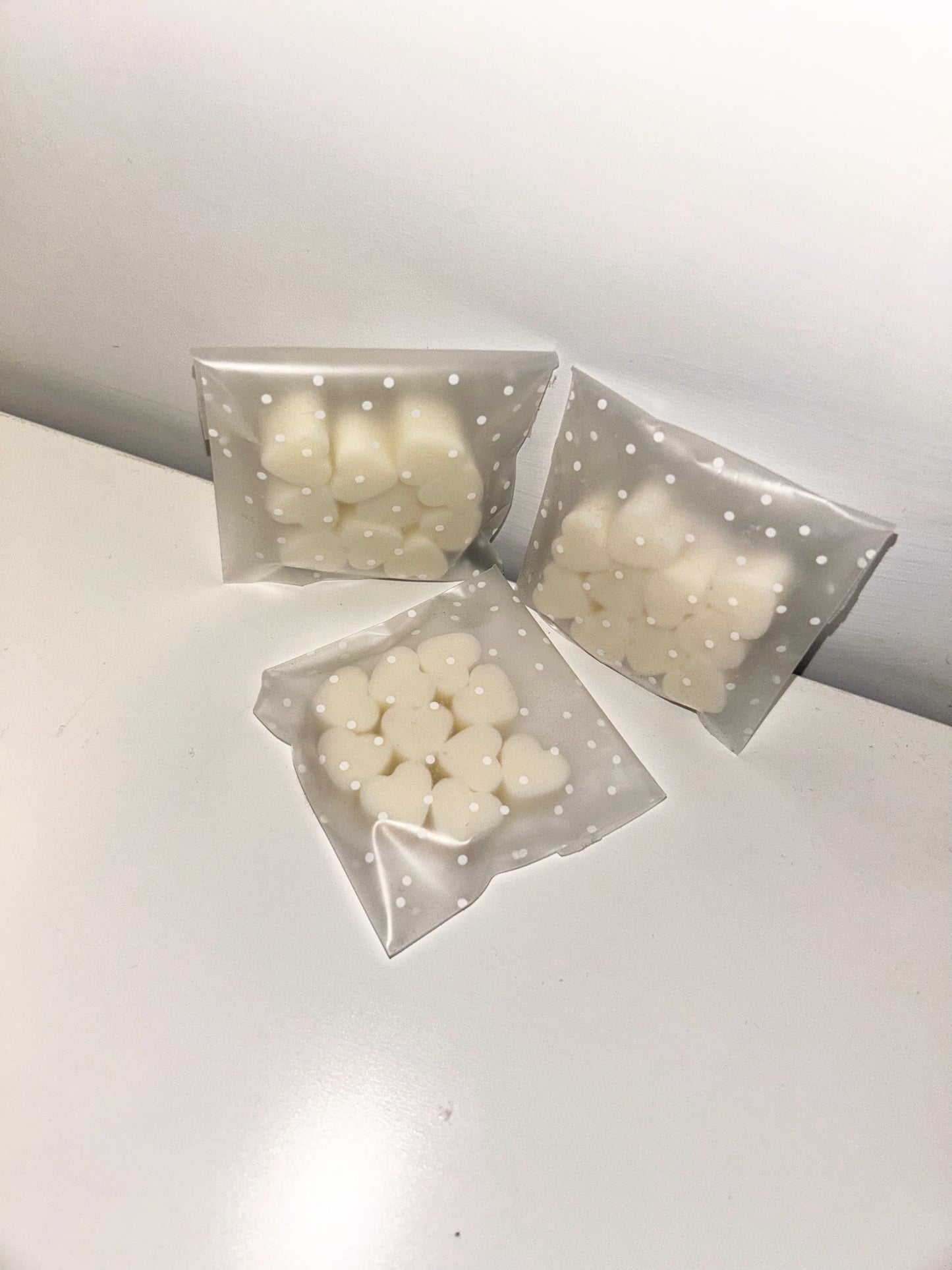 10 mini heart Wax Melts