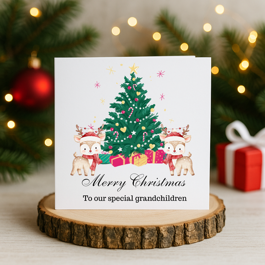 Grandchildren Christmas Card