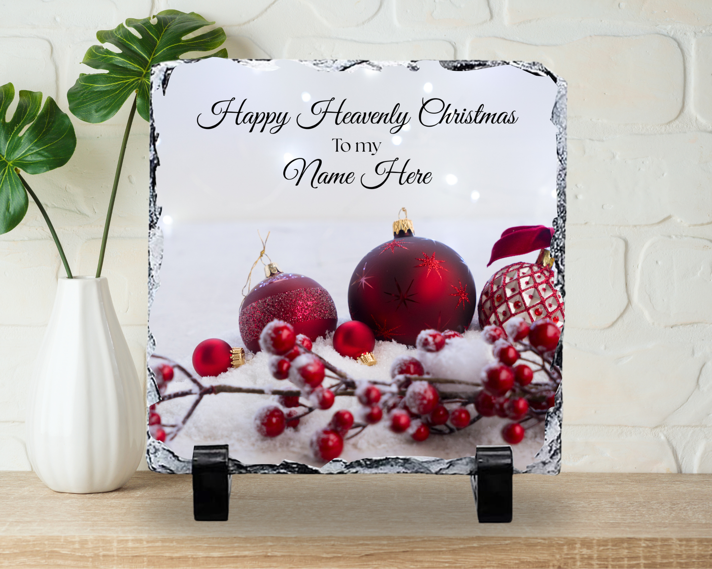 Memorial Christmas Slate Design